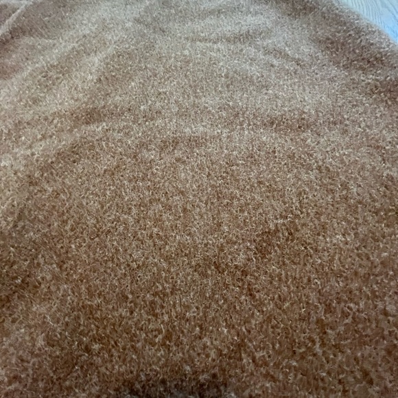 Vintage 50’s Era Lined Wool Cape Brown Women’s M - Picture 4 of 9